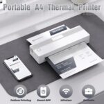 Impresora Térmica Portátil A4 Bluetooth sin Tinta